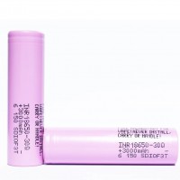 Samsung 18650 3.6V 3.7V Li-Ion 3000mAh 15A 30Q Refurbished