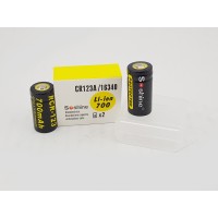 CR123 CR123A 16340 3.7V 3.6V 700mAh 16340 LI-ion Soshine